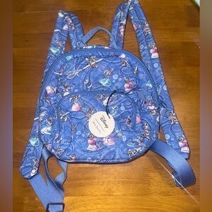 Vera Bradley Disney Mini Backpack - Cinderella Paisley Friends